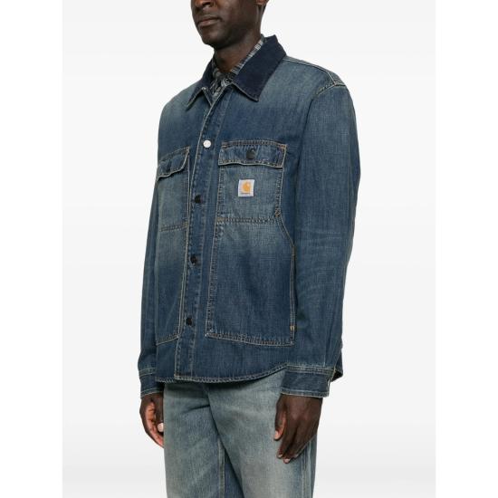 26FW 칼하트 데님 자켓 I037532 4534Q BLUE - CARHARTT