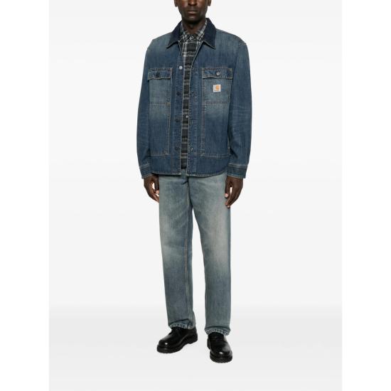 26FW 칼하트 데님 자켓 I037532 4534Q BLUE - CARHARTT