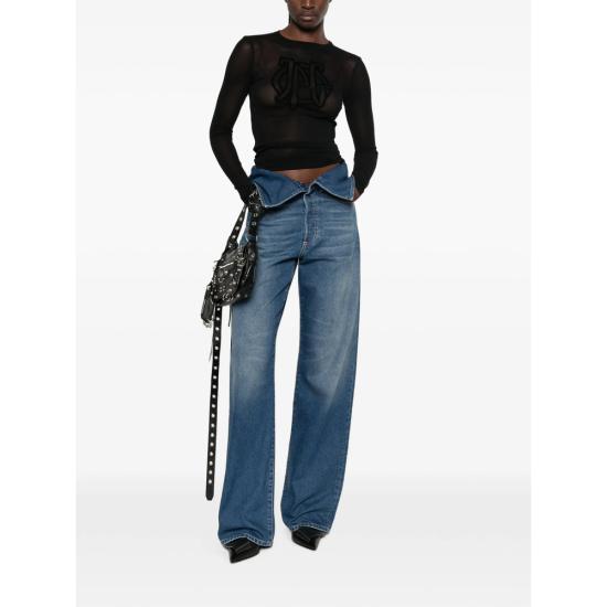26FW 장 폴 고티에 긴팔 티셔츠 TO541 M000 00 BLUE - JEAN PAUL GAULTIER