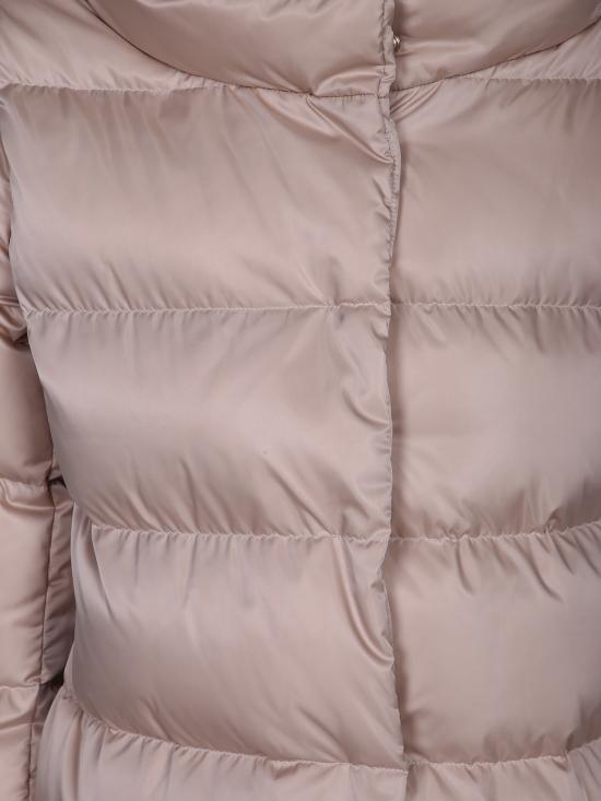 27FW 에르노 새틴 & 뉴 레이디 퍼 A셰이프 다운 자킷 PI001934D 12170Z 1985 White - HERNO