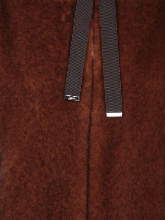 27FW 에르노 멜란지 얼터너티브 밍크 퍼 보머 자켓 GI000318D 12739 8800 Brown - HERNO