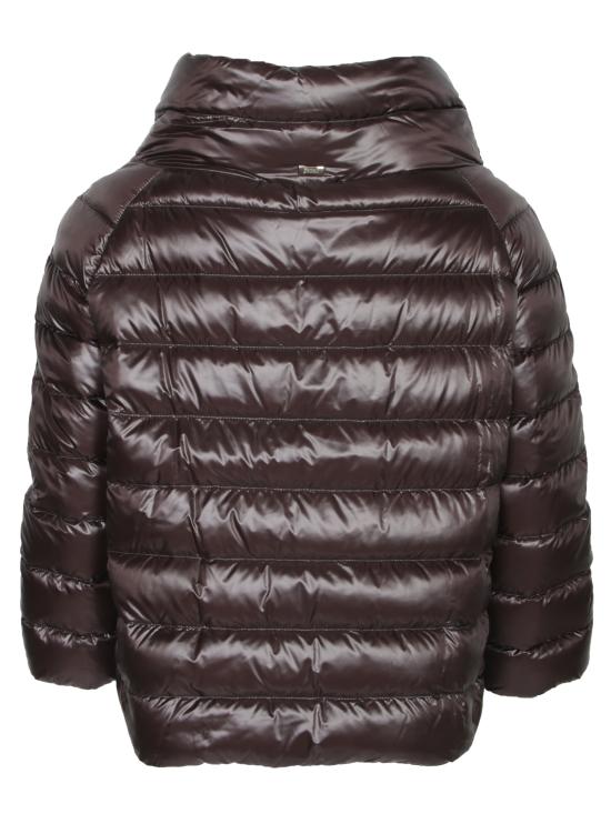 27FW 에르노 소피아 레귤러 핏 케이프 다운 자켓 PI0046DIC 12017Z 8800 Brown - HERNO