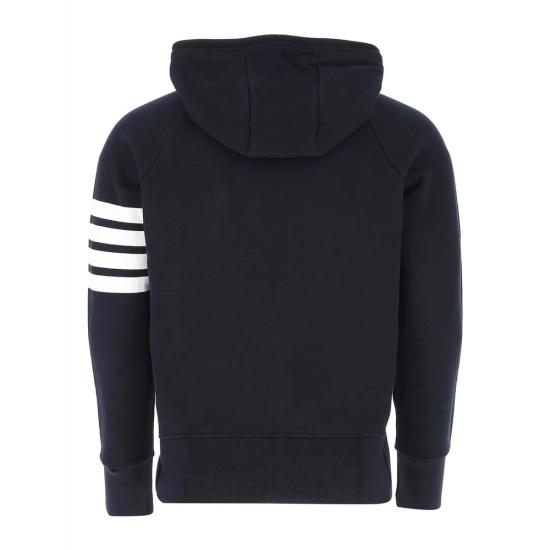  톰브라운 클래식 루프백 4바 풀 지퍼 후디 MJT022H 00535 461 BLUE - THOM BROWNE
