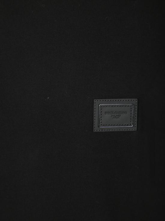 27FW 돌체앤가바나 반팔 티셔츠 G8PV1T G7Q1Q N0000 Black - DOLCE & GABBANA