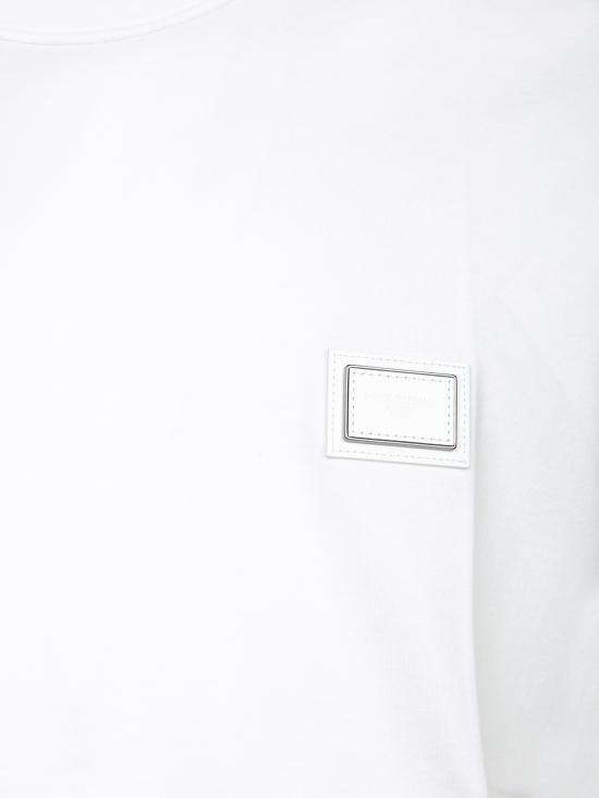 27FW 돌체앤가바나 반팔 티셔츠 G8PV1T G7Q1Q W0800 White - DOLCE & GABBANA