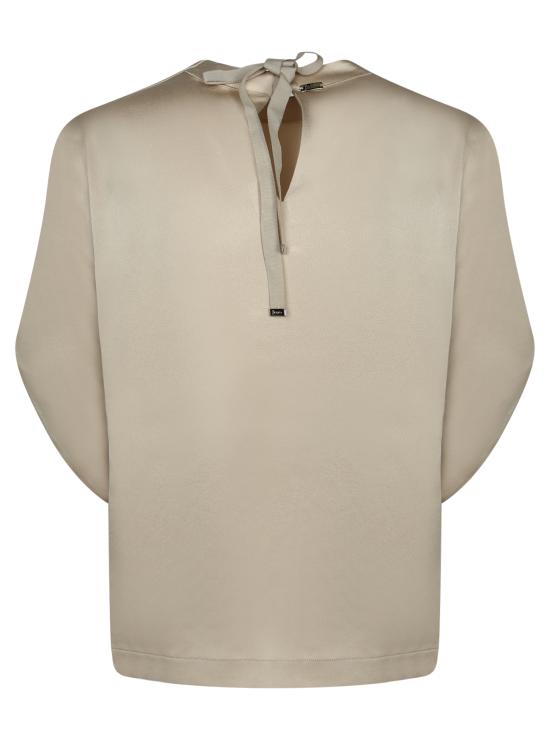 27FW 에르노 반팔 티셔츠 BL00018DR 12727 1985 Brown - HERNO
