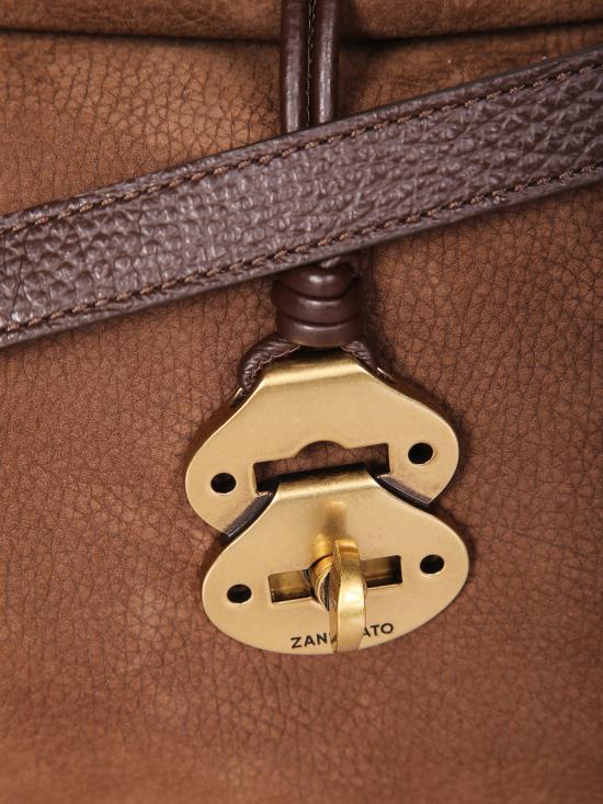 27FW 자넬라토 토트백 069120S 0070000 Z1164 Brown - ZANELLATO