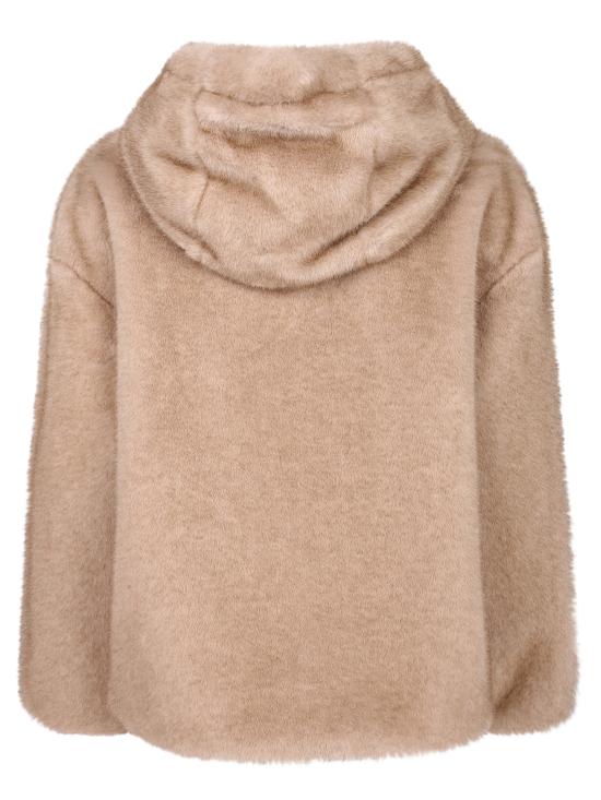 27FW 에르노 멜란지 얼터너티브 밍크 퍼 보머 자켓 GI000318D 12739 1985 White - HERNO