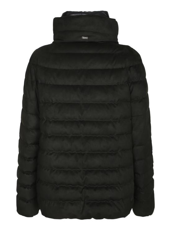 27FW 에르노 숏패딩 PI00178DR 12454 9300 Black - HERNO
