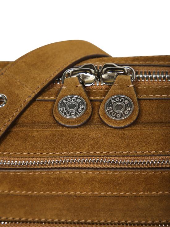 27FW 아크네 스튜디오 카메로 파티 스웨이드 백 C10284 295 Brown - ACNE STUDIOS