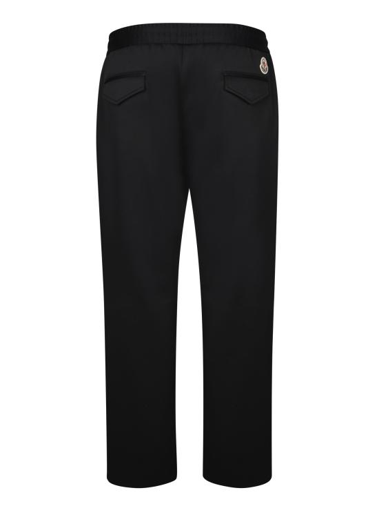 27FW 몽클레어 스트레이트 팬츠 L20912A000 33 89ALO 999 Black - MONCLER
