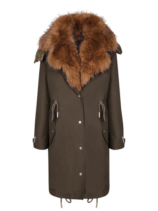 27FW 몽클레어 할릭테 롱 다운 파카 할릭테 롱 다운 파카 L20931C000 07 5994N 82T Brown