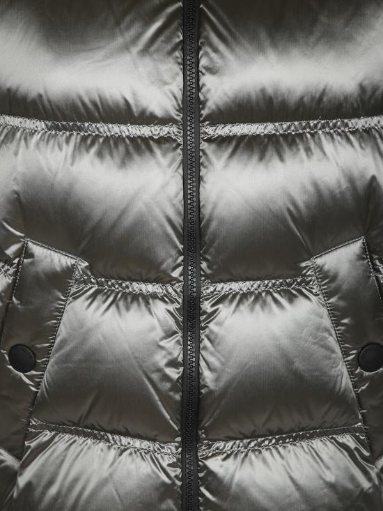 27FW 몽클레어 숏패딩 L20931A000 43 5993C 919 Grey - MONCLER