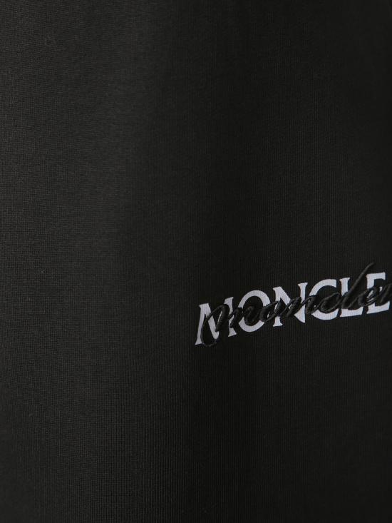 27FW 몽클레어 트레이닝/조거 팬츠 L20938H000 03 89AZY 999 Black - MONCLER
