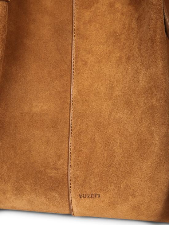 27FW 유제피 숄더백 LARGEMOCHI SUEDE S015 Brown - YUZEFI