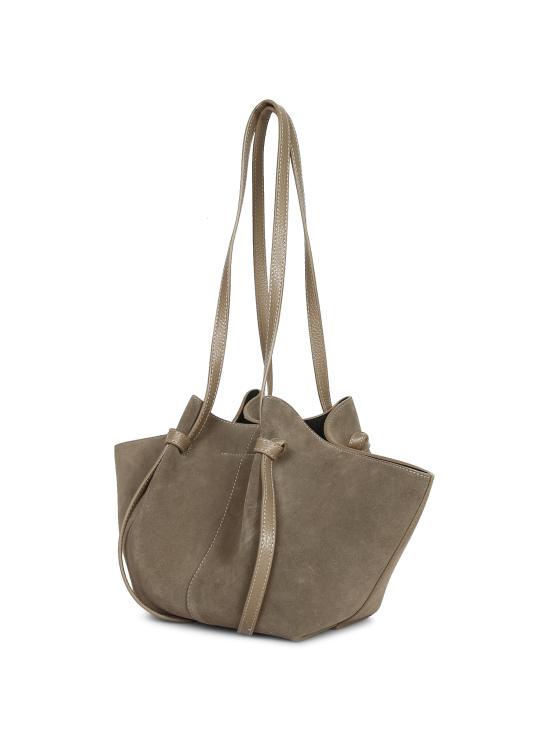 27FW 유제피 숄더백 MOCHI SUEDE S018 Beige - YUZEFI