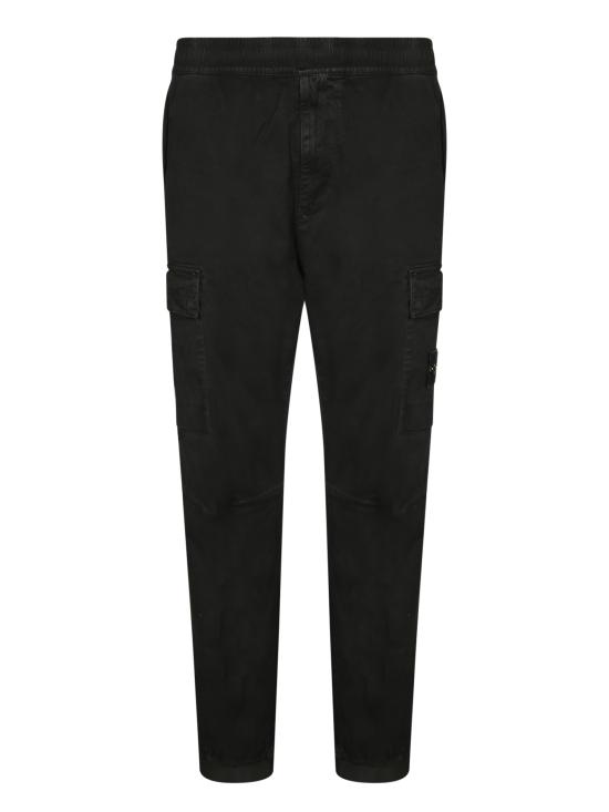 27FW 스톤 아일랜드 스트레이트 팬츠 3100033 S00L1 V0129 Black