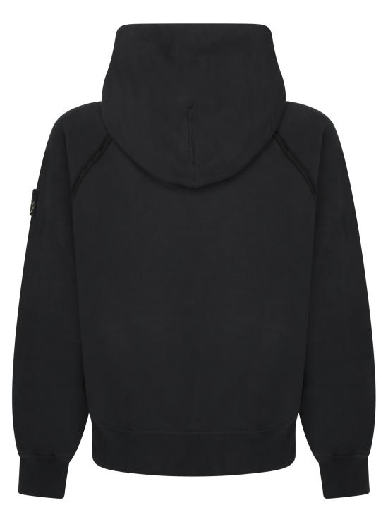 27FW 스톤 아일랜드 후드 티셔츠 6100023 S0A20 V0029 Black - STONE ISLAND