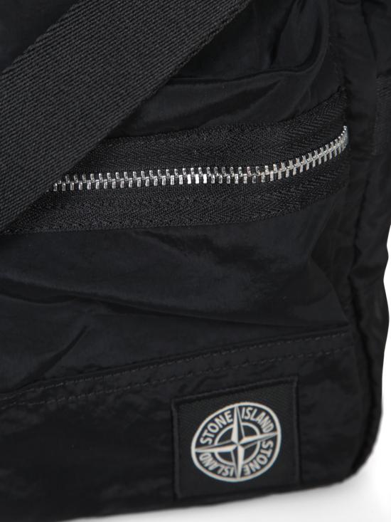 27FW 스톤 아일랜드 크로스백 9200015 S0251 V0029 Black - STONE ISLAND