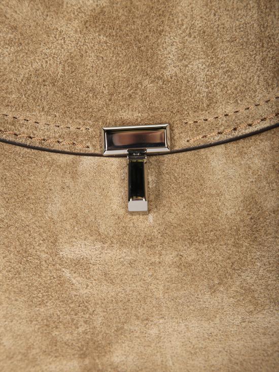27FW 토템 크로스백 241WAL961 LE0004 104 Brown - TOTEME