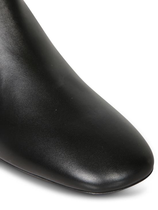 27FW 토템 스틸레토 힐 지퍼 앵클 부츠 263WAS0354 LE0231 001 Black - TOTEME