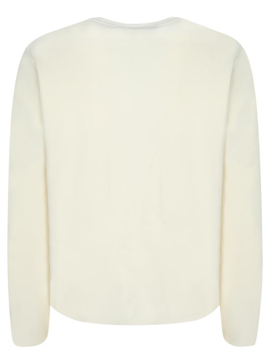 27FW 토템 가디건 263WRT0834 YA0187 047 White - TOTEME