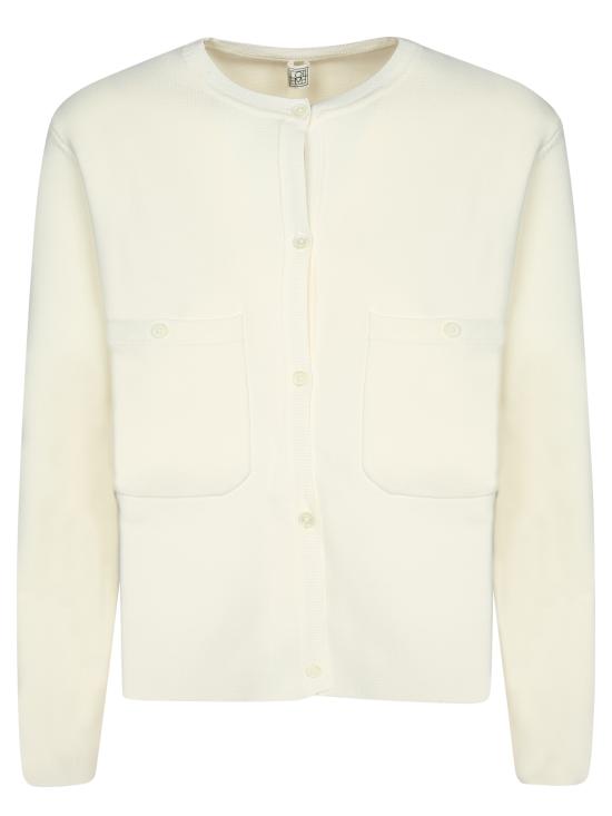 27FW 토템 가디건 263WRT0834 YA0187 047 White