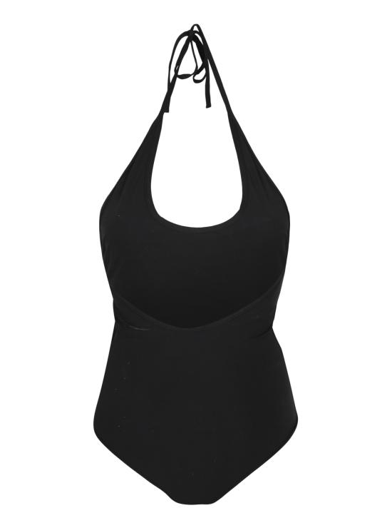 27FW 토템 모노그램 스윔수트 모노그램 스윔수트 263WRW0065 FB0097 001 Black - TOTEME