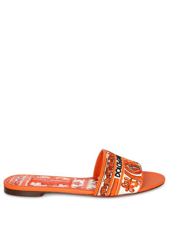 27FW 돌체앤가바나 뮬/슬리퍼 CQ0571 AV804 8W801 Orange