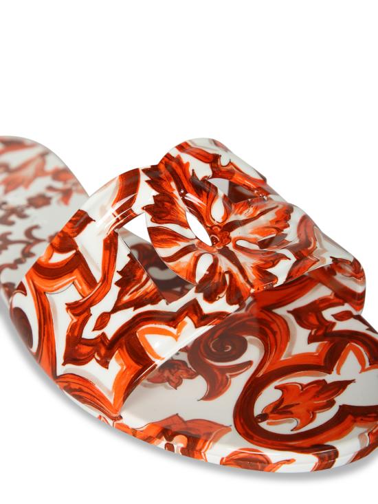 27FW 돌체앤가바나 뮬/슬리퍼 CW2215 AE854 ID3TN Orange - DOLCE & GABBANA