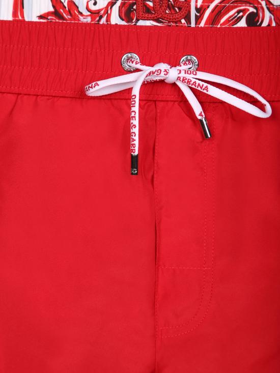 27FW 돌체앤가바나 스윔팬츠 M4F76T ON0II S9010 Red - DOLCE & GABBANA