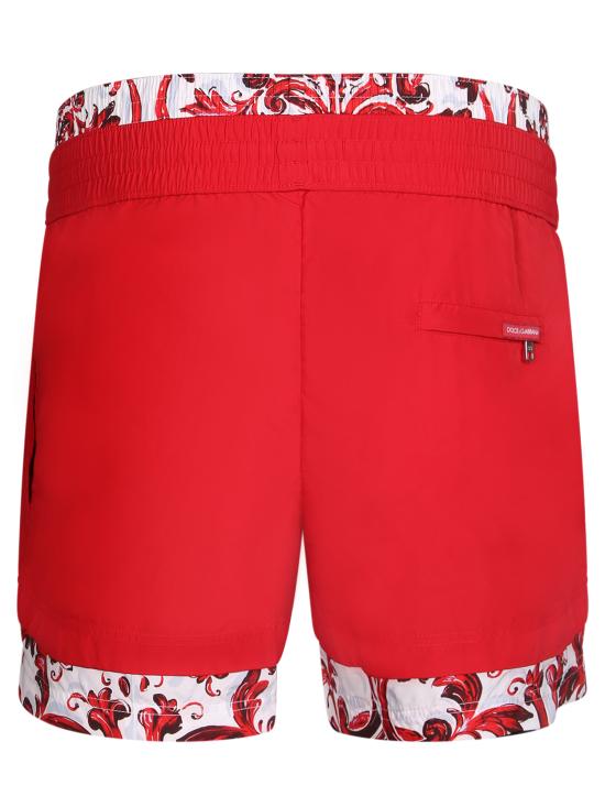 27FW 돌체앤가바나 스윔팬츠 M4F76T ON0II S9010 Red - DOLCE & GABBANA