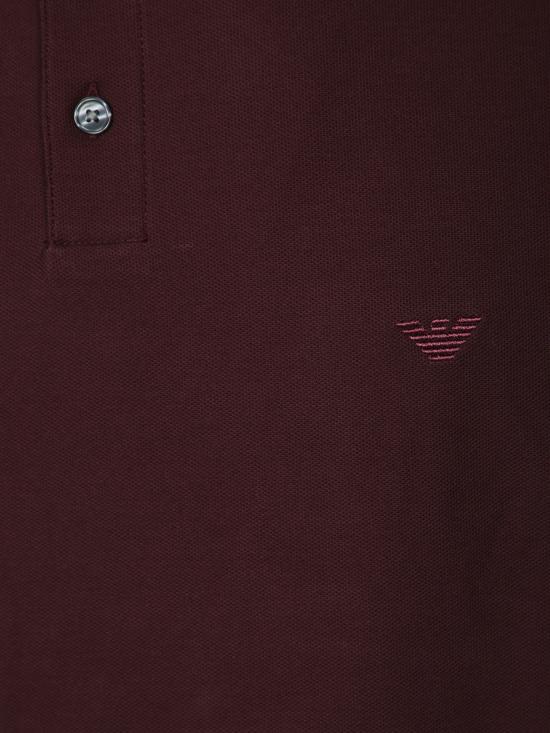 27FW 엠포리오 아르마니 폴로 티셔츠 EM007355 AF10497 UA331 Bordeaux - EMPORIO ARMANI