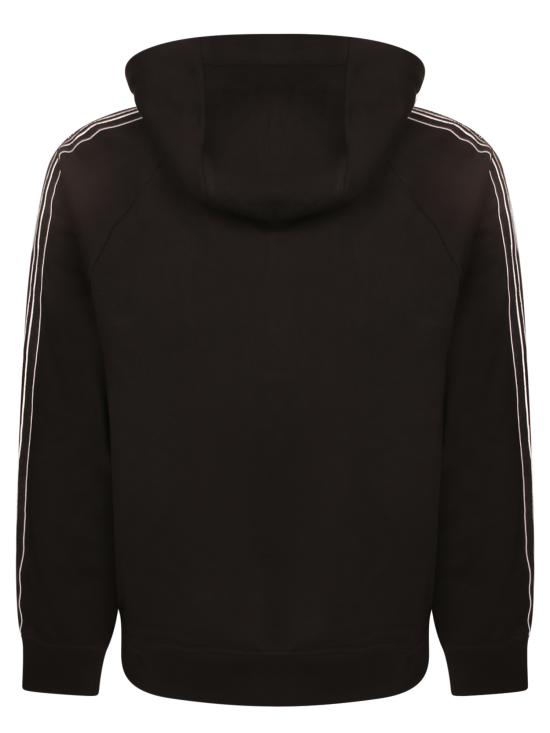 27FW 엠포리오 아르마니 후드 티셔츠 EM006849 AF13713 UC001 Black - EMPORIO ARMANI