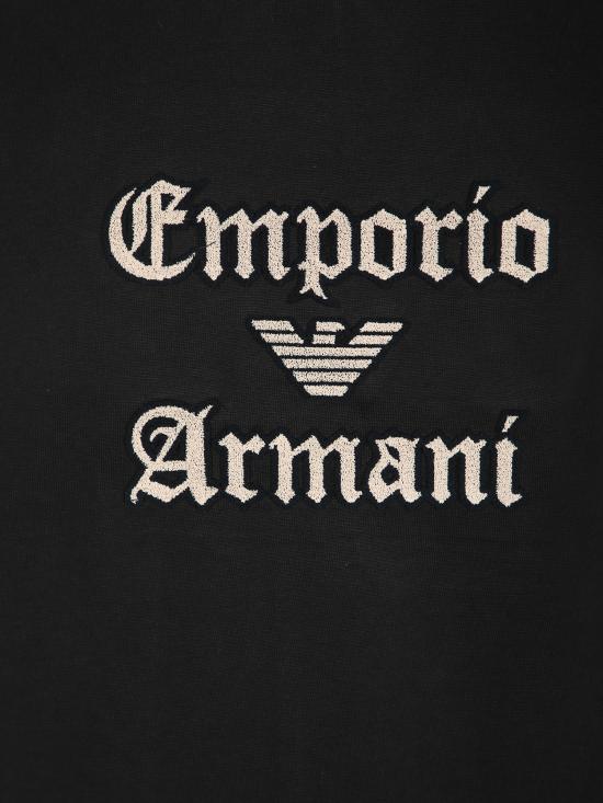 27FW 엠포리오 아르마니 반팔 티셔츠 EM007312 AF13715 UC001 Black - EMPORIO ARMANI