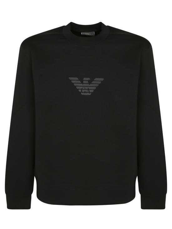27FW 엠포리오 아르마니 긴팔 티셔츠 EM004541 AF10013 MC539 Black