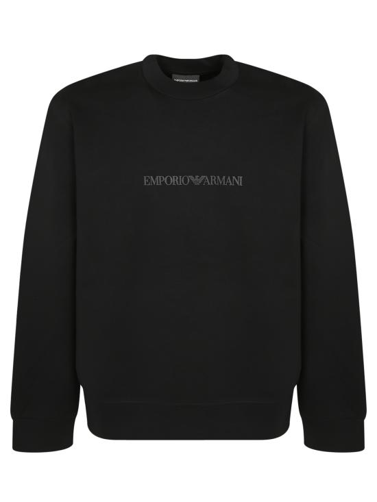 27FW 엠포리오 아르마니 긴팔 티셔츠 EM004541 AF10013 MC540 Black