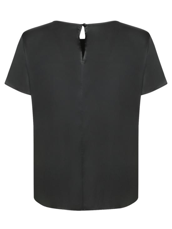 27FW 엠포리오 아르마니 반팔 티셔츠 8N2K15 2NXXZ 0999 Black - EMPORIO ARMANI