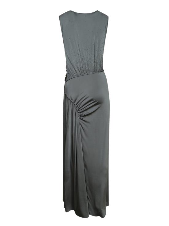 27FW 조르지오 아르마니 롱 원피스 GW004284 AF15530 U8168 Grey - GIORGIO ARMANI