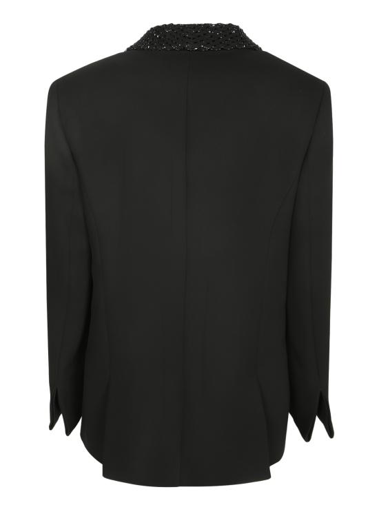 27FW 조르지오 아르마니 수트 자켓 GW004383 AF30222 ZZ017 Black - GIORGIO ARMANI