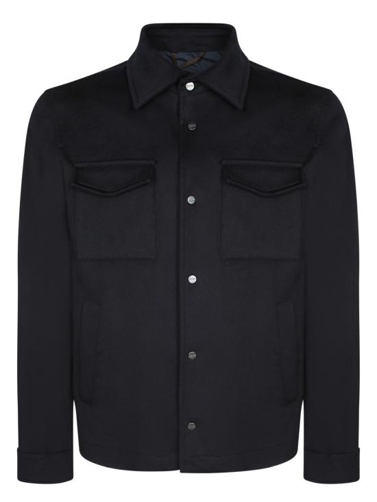 27FW 에르노 긴팔 셔츠 GI000676U 33318 9200 Blue