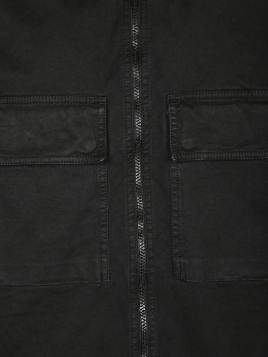 27FW 스톤 아일랜드 긴팔 셔츠 1200024 S00L1 V0129 Black - STONE ISLAND