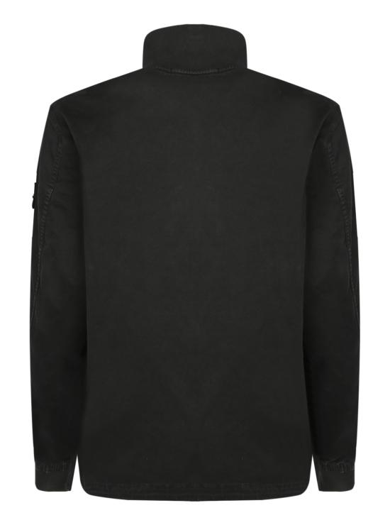 27FW 스톤 아일랜드 긴팔 셔츠 1200024 S00L1 V0129 Black - STONE ISLAND