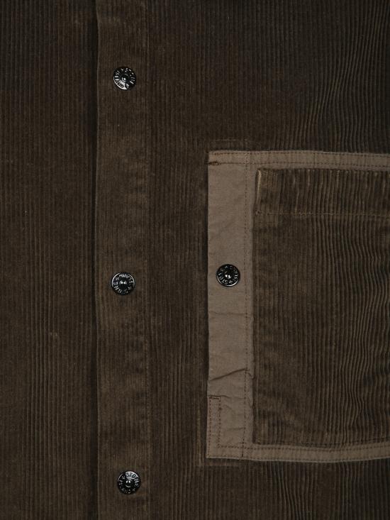 27FW 스톤 아일랜드 긴팔 셔츠 1200016 S0212 V0078 Grey - STONE ISLAND