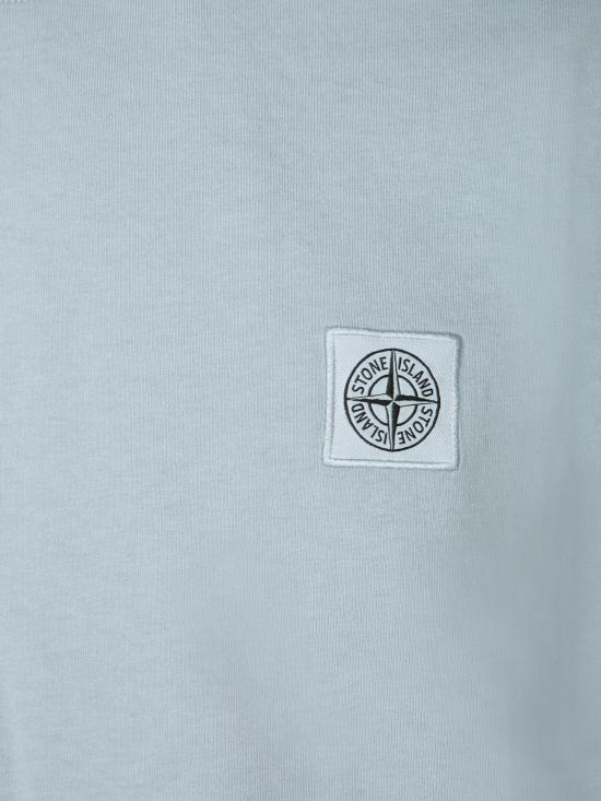 27FW 스톤 아일랜드 반팔 티셔츠 2100030 S0500 V0049 Grey - STONE ISLAND
