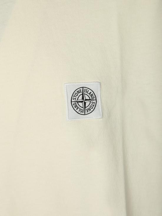 27FW 스톤 아일랜드 반팔 티셔츠 2100030 S0500 V0093 White - STONE ISLAND