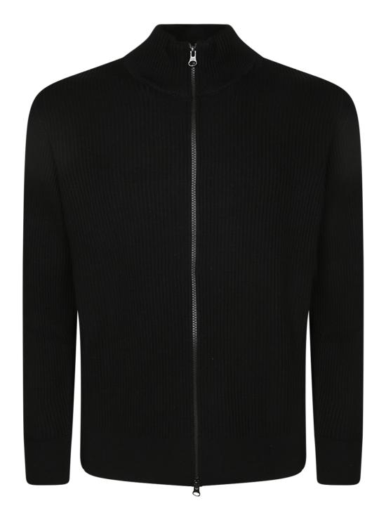 27FW 스톤 아일랜드 집업 니트 5100017 S00C2 V0029 Black