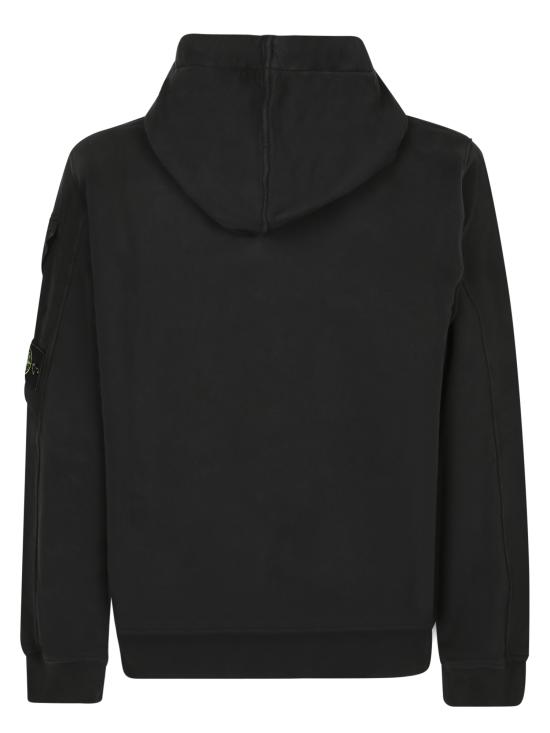 27FW 스톤 아일랜드 후드 티셔츠 6100016 S0A20 V0029 Black - STONE ISLAND