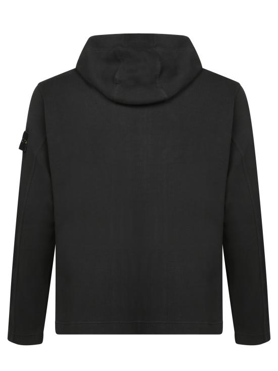 27FW 스톤 아일랜드 후드 티셔츠 6100020 S0472 V0029 Black - STONE ISLAND