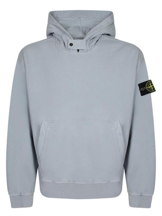 27FW 스톤 아일랜드 후드 티셔츠 6100023 S0A20 V0049 Grey